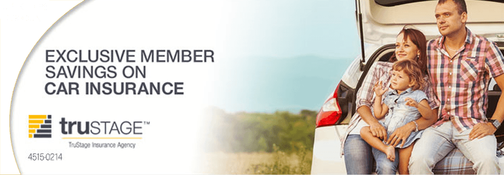 Up to 10% discount - Exclusive member savings on Car Insurance from TruStage
